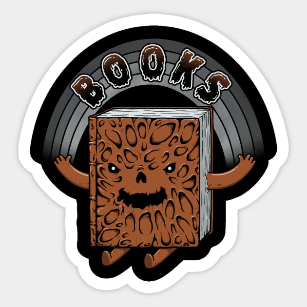 As long as we have Books! Sticker by pigboom